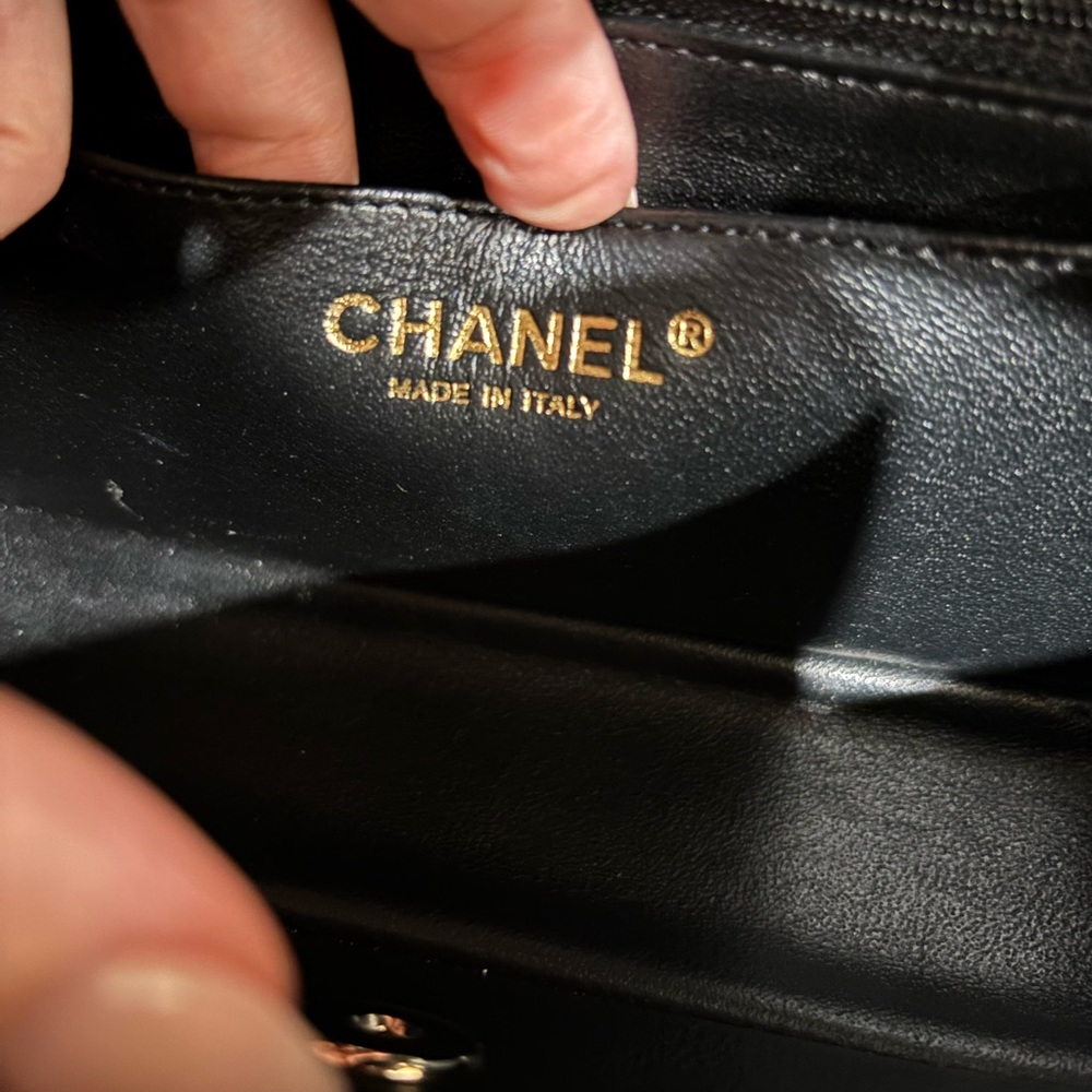 SOLD Chanel Black Mini Rectangular - Picture 14 of 16